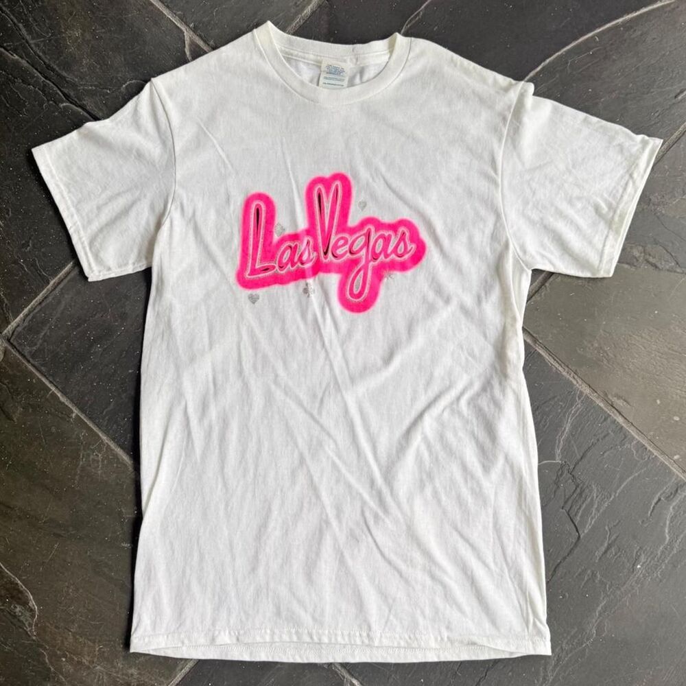 Unbranded Women's White and Pink T-shirt